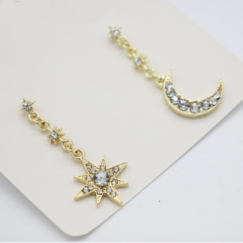 The Bohemian Moon/Star - Earring Set