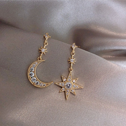 The Bohemian Moon/Star - Earring Set